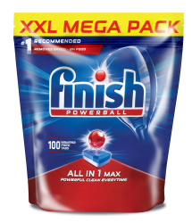 Finish All In One Auto Dishwashing Tablets Regular - 100S