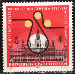 Austria 1972 Unmounted Mint Sg 1638 Public & Co-operative Economy Congress Vienna