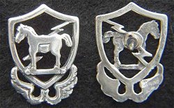 10TH Special Forces 1950'S Beret Badge Sterling Silver Tie Tack P-2176T