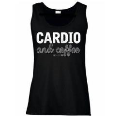 Cardio & Coffee Ladies Vest - 2XLARGE