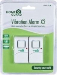 Homeguard Vibration Alarms Twin Pack