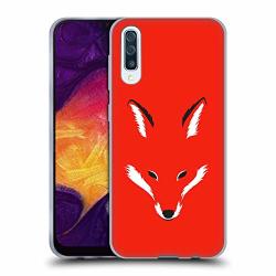 Official Robert Farkas Foxy Shape Fox Soft Gel Case Compatible For Samsung Galaxy A50 2019