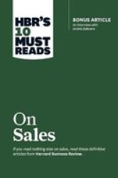 Hbr& 39 S 10 Must Reads On S With Bonus Interview Of Andris Zoltners Hbr& 39 S 10 Must Reads Paperback