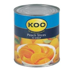 Koo Choice Grade Peach Slices 825G X 6
