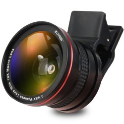 Zomei Glory G2 37MM 0.6X Wide Angle 0.42X Fisheye Lens For Smartphone Phone Iphone Huawei Htc
