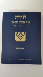 The Torah. A Modern Commentary. Published By The Union For Reform Judaism. Brand New Hardback.