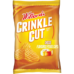 Crinkle Cut Cheese Flavoured Potato Chips 120G