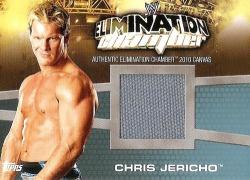 Chris Jericho - "wwe Superstars" - "elimination Chamber" Genuine "relic Swatch" Card