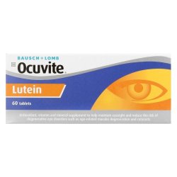 Ocuvite Lutein Supplement 60 Tablets