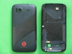 Htc Pyramid Z715e Sensation Xe Housing Battery Back Door Cover Black With Tools
