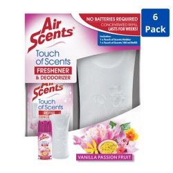 Air Scents Touch Of Scents Freshener & Deodorizer Vanilla & Passion