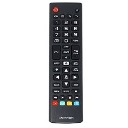 Replacement Tv Remote Control For LG 55UH6150 65UH6150 65UH6030 55UH6030 60UH6035 43UH6100 49UH6100 49UH6030 55UH7700 65UH7700 55UH615A - Compatible With AKB74915305 LG Tv Remote