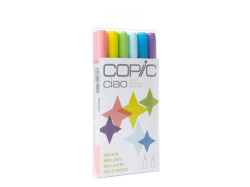 Brights Set 6pc - Ciao - Copic - Markers