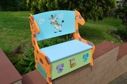 Children's Bench With Toy Box