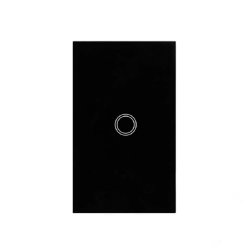 Wifi Smart Light Switch - Black No Neutral Required 1 Gang