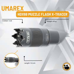 HDX68 Muzzle Flash X-tracer