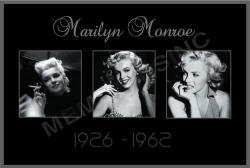 Marilyn Monroe 3 Poses - Classic Metal Sign