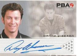 Danny Wiseman- "rittenhouse Pba Tenpin Bowling" 08 - Certified "autograph" Trading Card