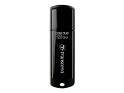 Transcend Jetflash 700 128GB USB 3.2 Gen 1 Type-a Black USB Flash Drive TS128GJF700