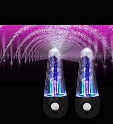 Fidgetfidget Speaker 2PCS SET 5 Color LED Water Dancing Fountain With Aux-in mini USB Ports