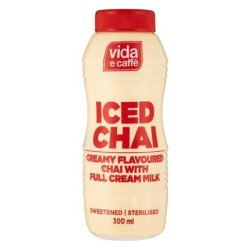 Vida E Caffe Creamy Flavoured Iced Chai Coffee 300ML