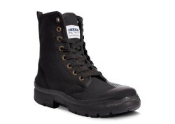 Black Canvas Security Boot Soft Toe - UK 10