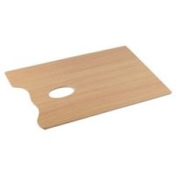 Rectangle Wooden Palette 20 X 30 Cm 3.7MM Thick