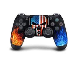 PS4 Dualshock Wireless Controller Pro Console - Newest PLAYSTATION4 Controller & Exclusive Customized Version Skin Non-modded PS4-DEADPOOL Headshot