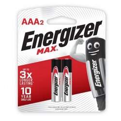 Energizer Max Aaaa 2 Pack