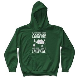 Minnesota Bobs - I Just Want To Go Camping And Smell Like A Campfire Hoodie