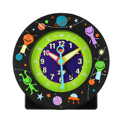 Baby Watch Martians Silent Clock With Alarm
