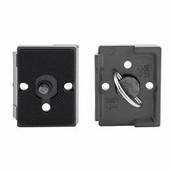 Camera Quick Release Plate Metal 1 4 Screw Hole Quick Release Plate Camera Fit Plate Compatible For Manfrotto 200PL-14