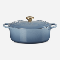 Le Creuset Oval Casserole Dish Chambray 31CM