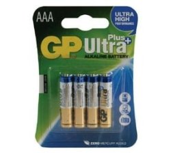 GP24AU P -C4 Battery Ultra Pack Of 4 1.5 V Aaa Alkaline