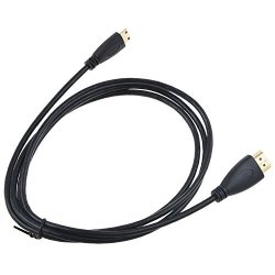 At Lcc 5FT MINI HDMI 1080P A v Tv Video Cable Cord For Canon Camera Eos 600D 500D Digital