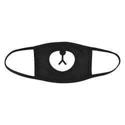Trenton Unisex Antidust Muffle Mask in Black