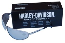 Harley-Davidson Safety Gunmetal Mirror Lens