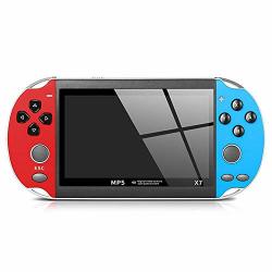 Ruiqimao Handheld Game Console 8GB Portable Video Games Built-in 200 Games With 5.1 4.3 Inch Screen 8G X7 Plus Double Joystick Classic Arcade Retro Game