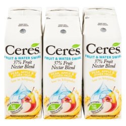 Ceres Fruit & Water Swirl Juice Assorted 200ML X 6