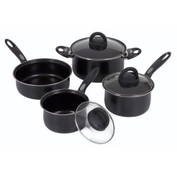 Mainstays Non-Stick 7 Piece Cookware Set