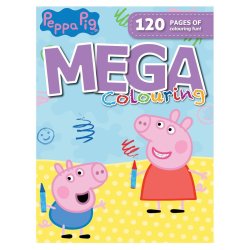Peppa Pig - - 120PG Mega Colour And Activity Book