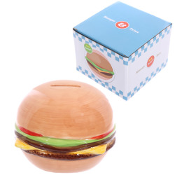 Fast Food Burger Money Box