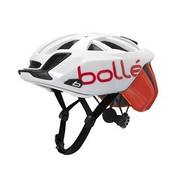 Bolle The One Base White Red 51-54CM 31586 Click-to-fit Cycling Helmet