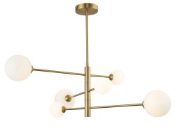 Bright Star Lighting Transform Your Space With The CH394 Gold Chandelier