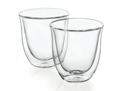 De'Longhi Delonghi Double Walled Thermo Cappuccino Glasses Set Of 2