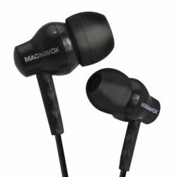 Magnavox MHP4851BK Ear Silicon Earbuds With Microphone - Black