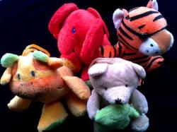 4 X Cute Little Soft Toys. Buy Now