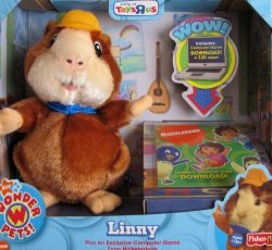 Nickelodeon Wonder Pets Linny Plush Hamster W Exclusive Computer Game Download Toys R Us 2008