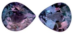 2.21CT Sri Lankan Spinel G.i.s.a.certified Matching Pair Colourchange: Bluish-violet To Pink Vvs