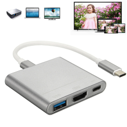 Usb 3.1 Type C To Usb3.0 hdmi type-c Female Charger Adapter For Macbook Free Shiipping